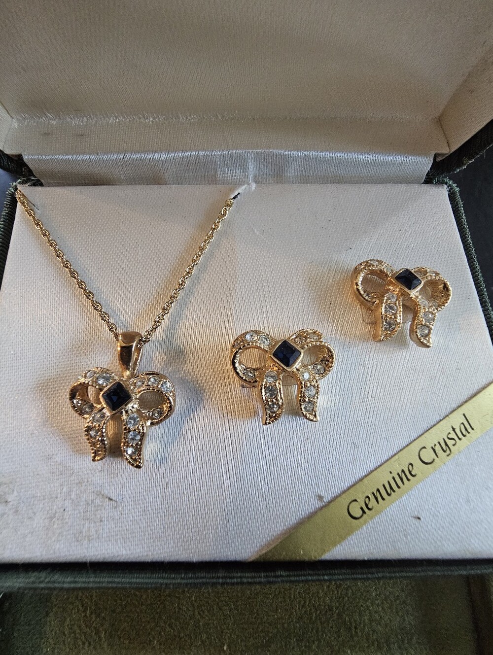 Vintage Necklace And Earring Set